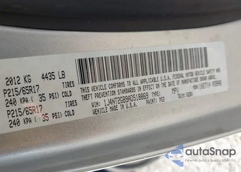 2008 Jeep Patriot Sport из США, поврежденный, VIN 1J8FF28W58D526909